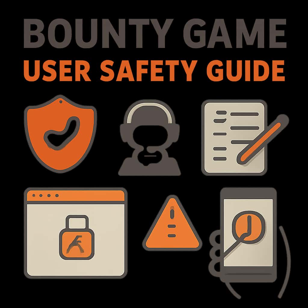 An educational diagram related to Bounty Game safety.
