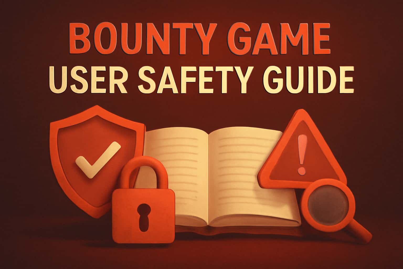 An informative scene related to Bounty Game, emphasizing user safety.