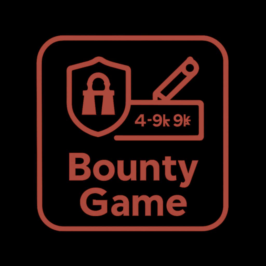 An icon symbolizing password security for Bounty Game.