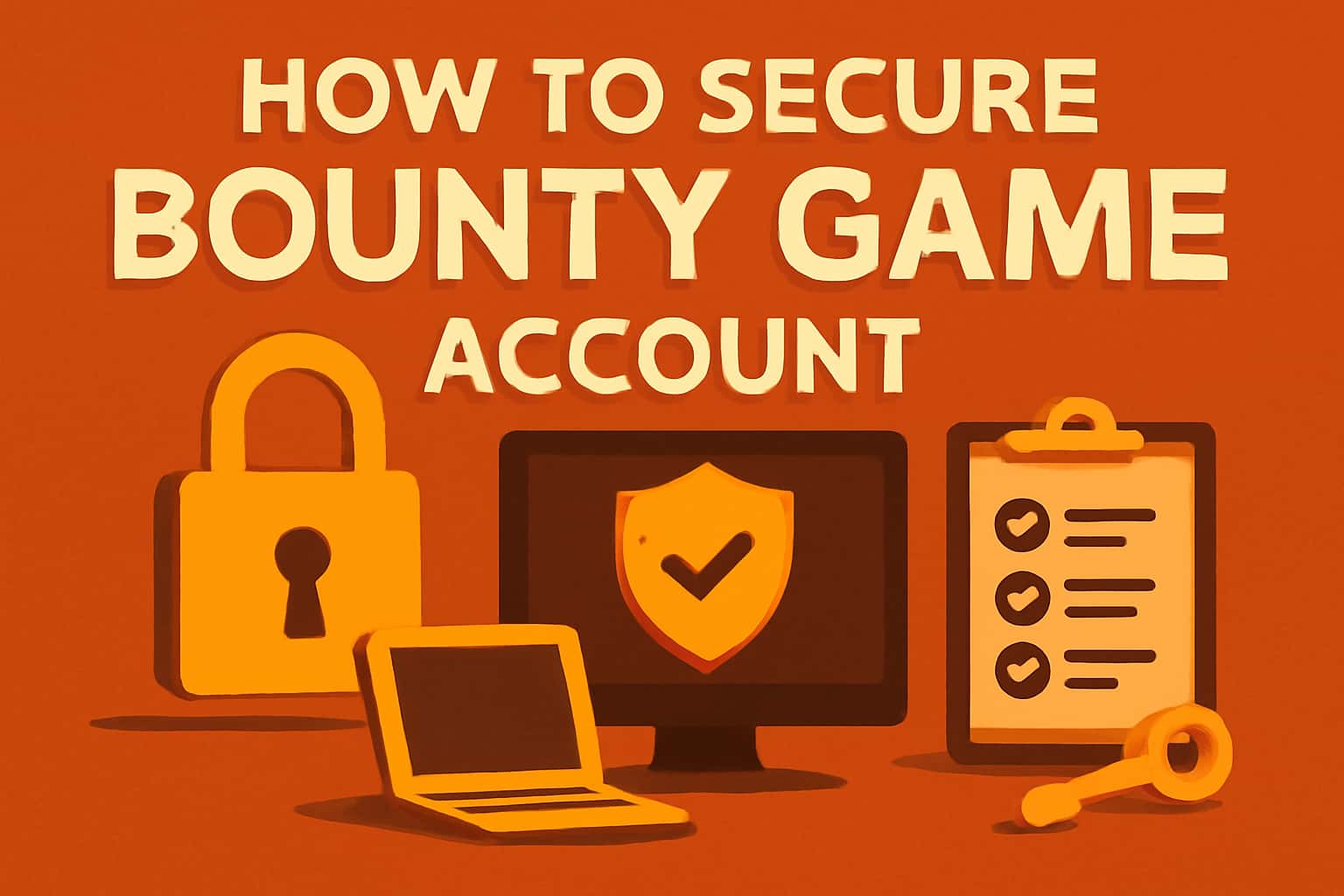 A visual representation of securing an online gaming account.