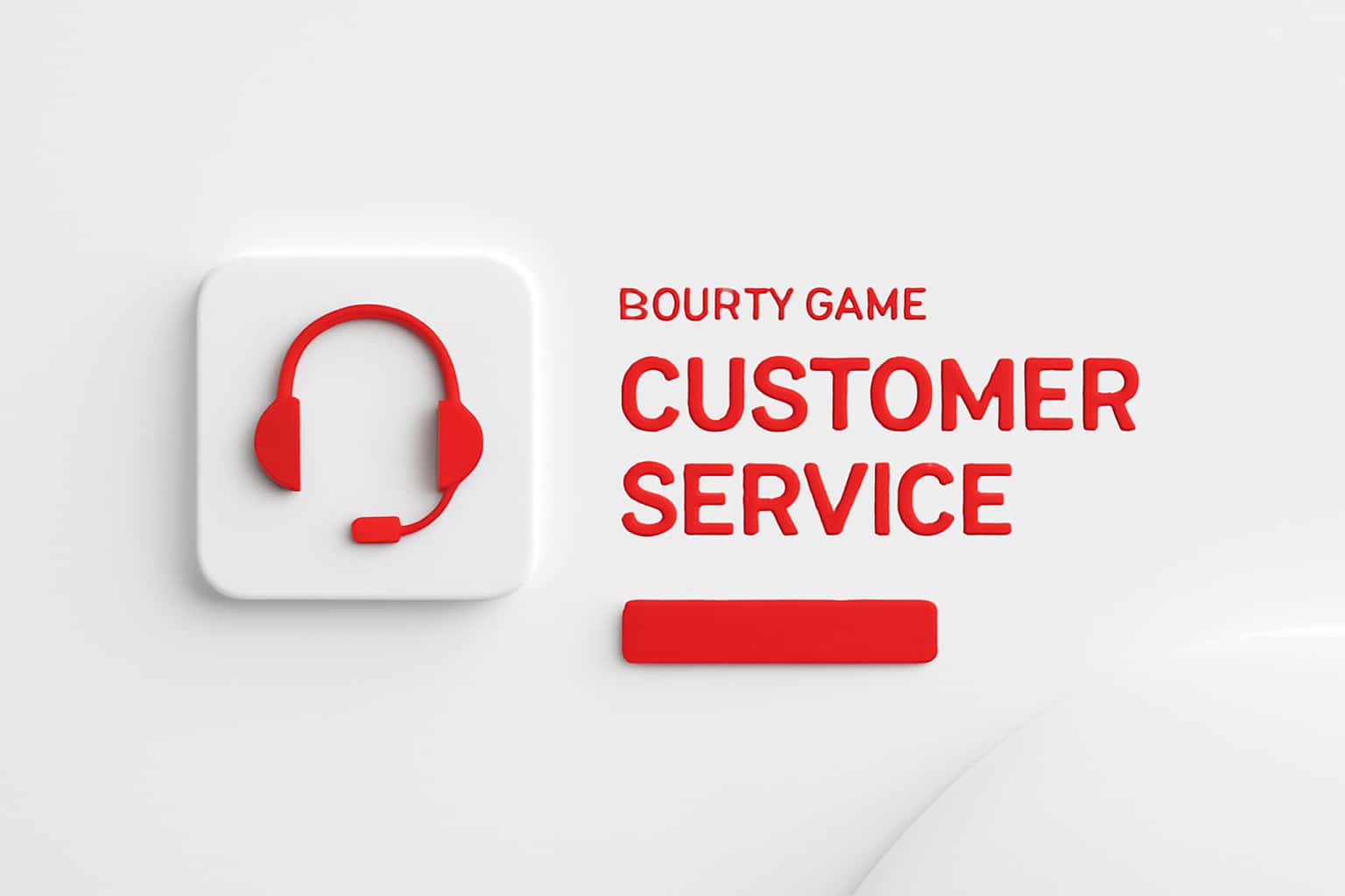 Bounty Game Customer Service Interface